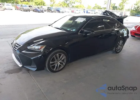 2019 Lexus Is из США, поврежденный, VIN JTHBA1D26K5091299